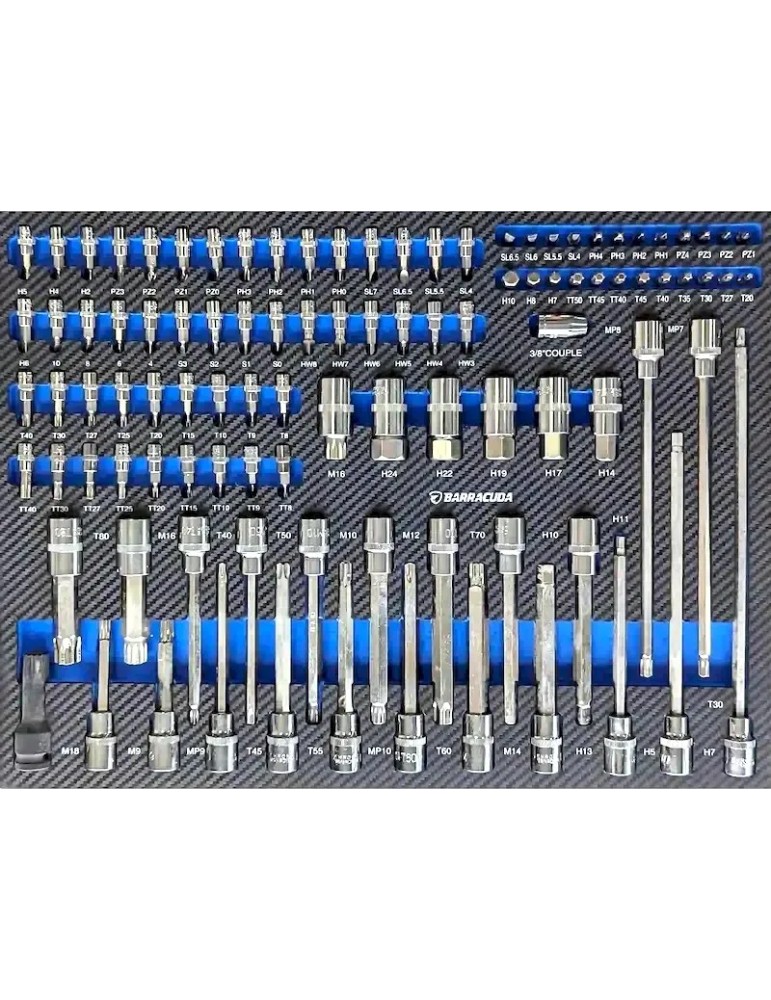 Servante d’atelier 7 tiroirs outillés Barracuda Nardo XXL