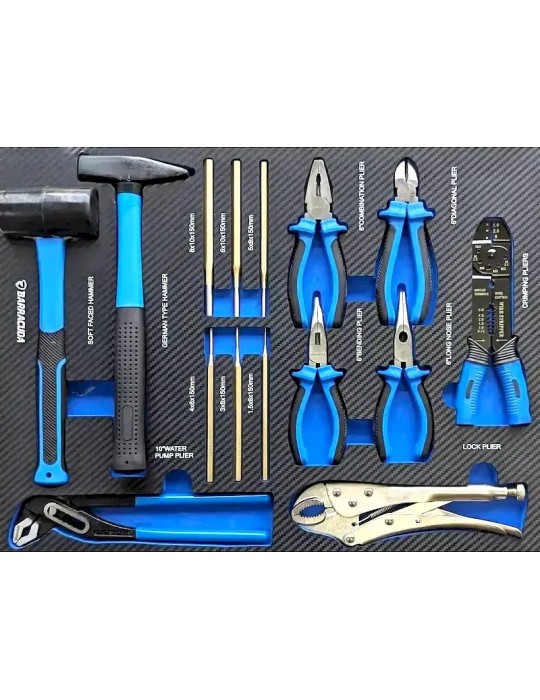 Servante d’atelier 7 tiroirs outillés Barracuda Nardo XXL