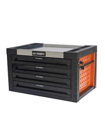 Servante portable Huttenberg 180 outils + clé dynamométrique 2