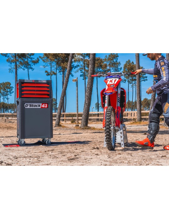 Servante portable Huttenberg 180 outils + clé dynamométrique