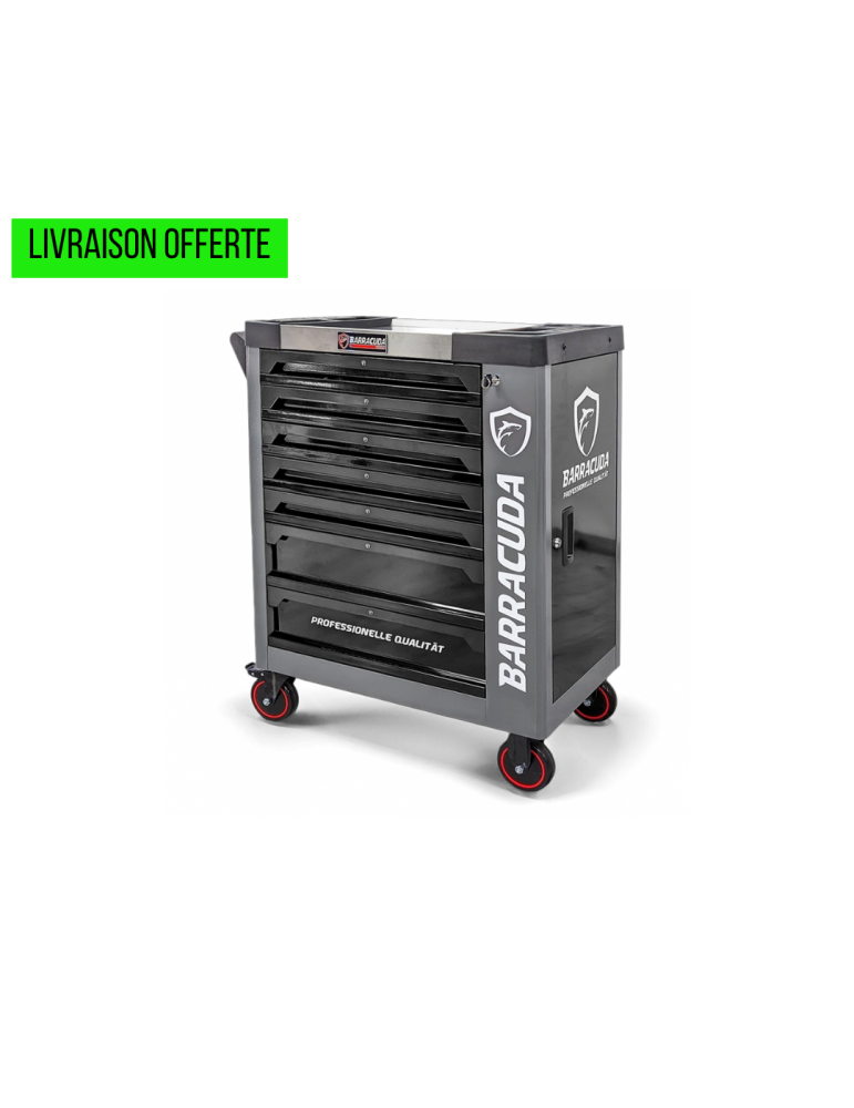Servante d’atelier 7 tiroirs outillés Barracuda Nardo XXL