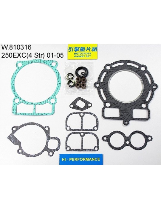 250 EXC 4 stroke - Pochette de joints haut moteur