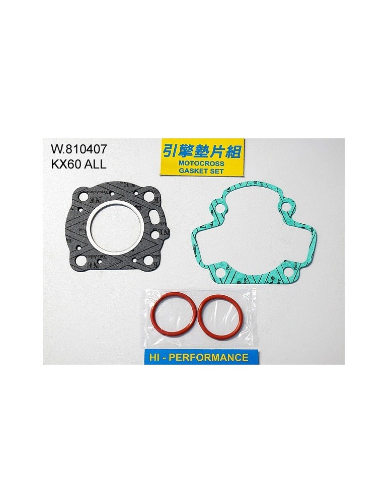 60 KX Pochette de joints haut moteur