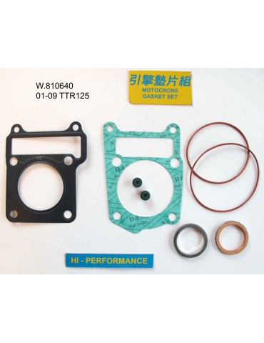 125 TTR Pochette de joints haut moteur