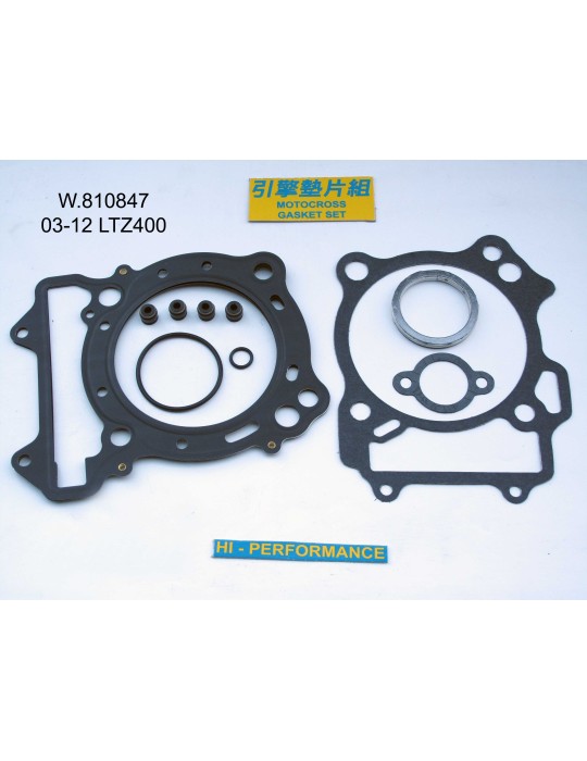 400 LTZ Pochette de joints haut moteur 400 LTZ Pochette de joints haut moteur