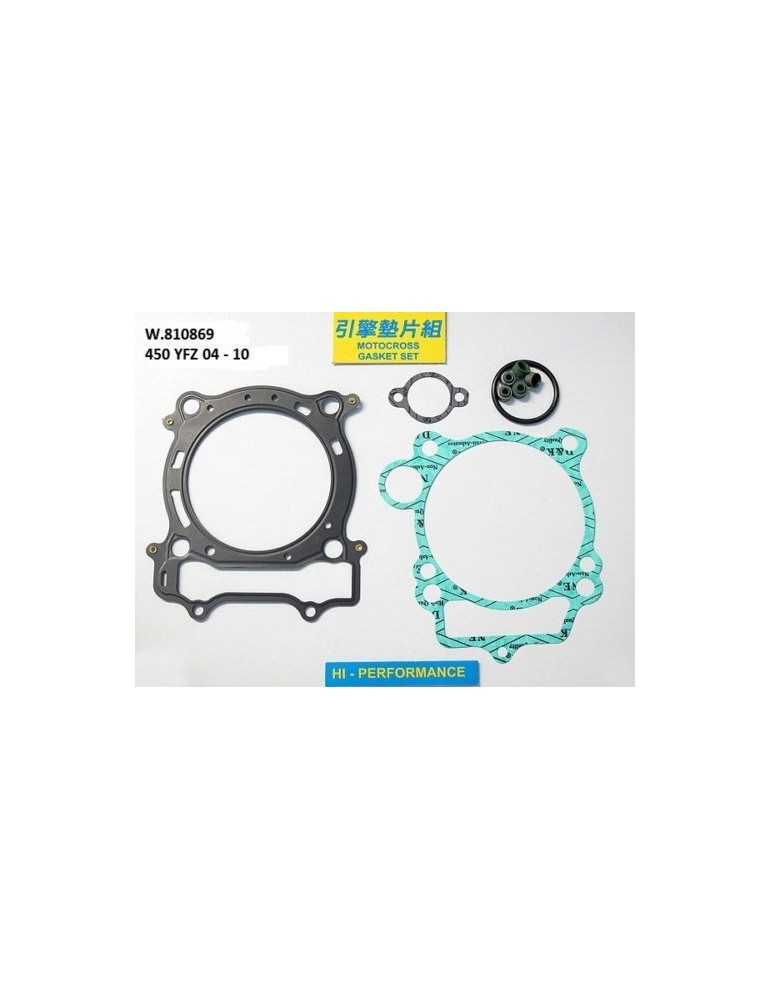450 YFZ Pochette de joints Haut moteur 450 YFZ Pochette de joints Haut moteur