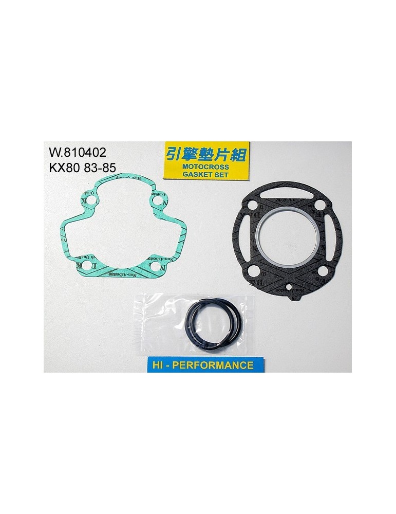 Pochette de joint haut moteur 80 KX