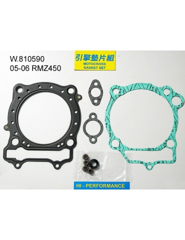 450 RMZ Pochette de joints haut moteur