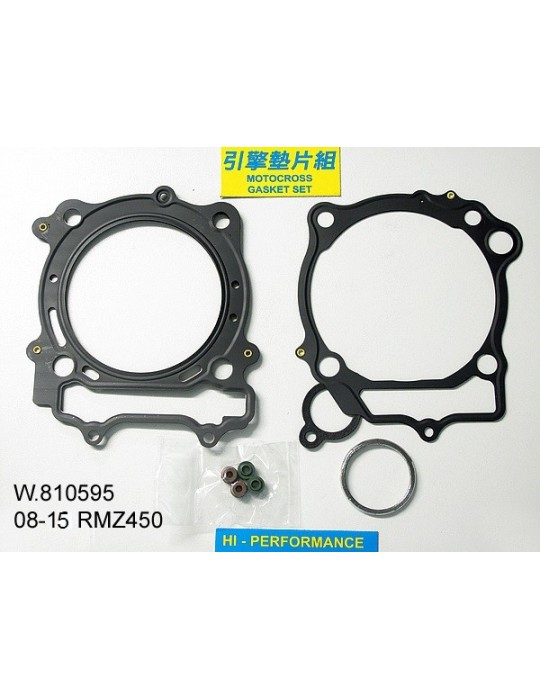 450 RMZ Pochette de joints haut moteur