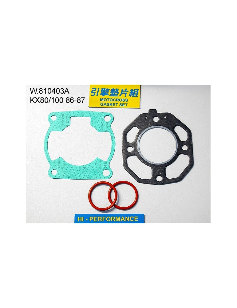 100 KX Pochette de joint haut moteur