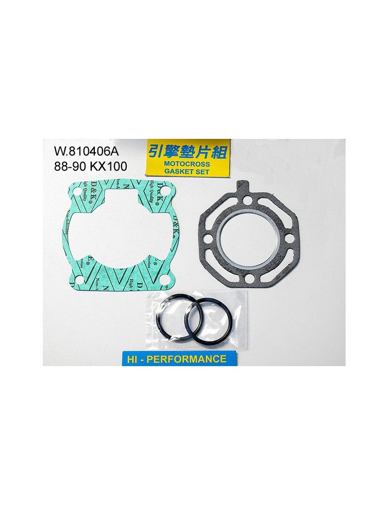 100 KX Pochette de joint haut moteur