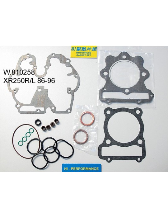 250 XRL Pochette de joints haut moteur