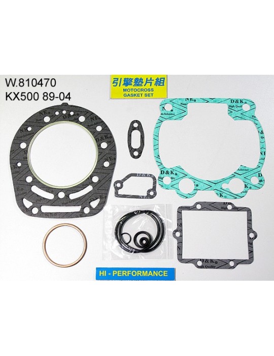 500 KX Pochette de joint haut moteur