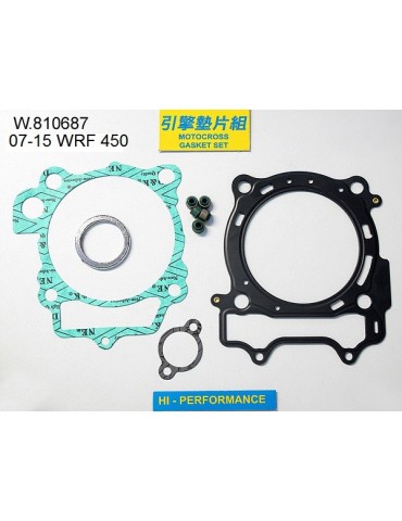450 WRF Pochette de joints haut moteur 2
