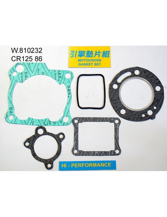 125 CR - Pochette de joints haut moteur 125 CR