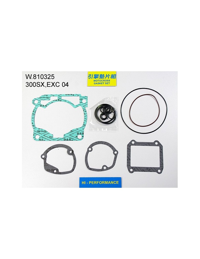 300 SX/EXC Pochette de joints haut moteur