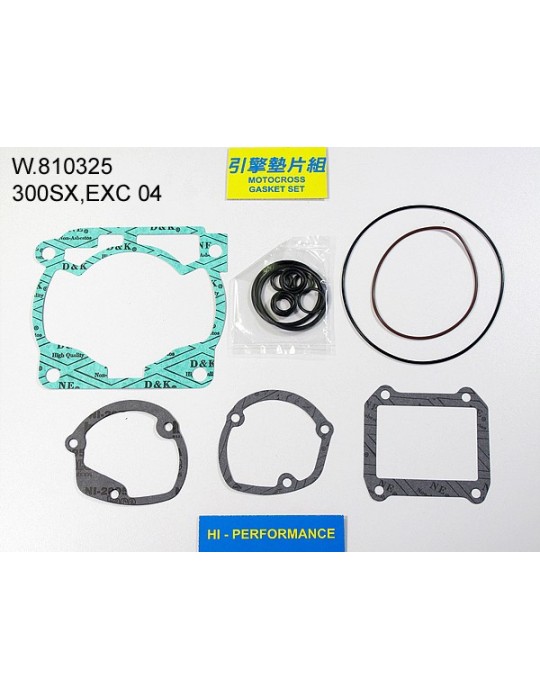 300 SX/EXC Pochette de joints haut moteur