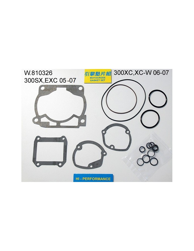 300 SX/EXC Pochette de joints haut moteur