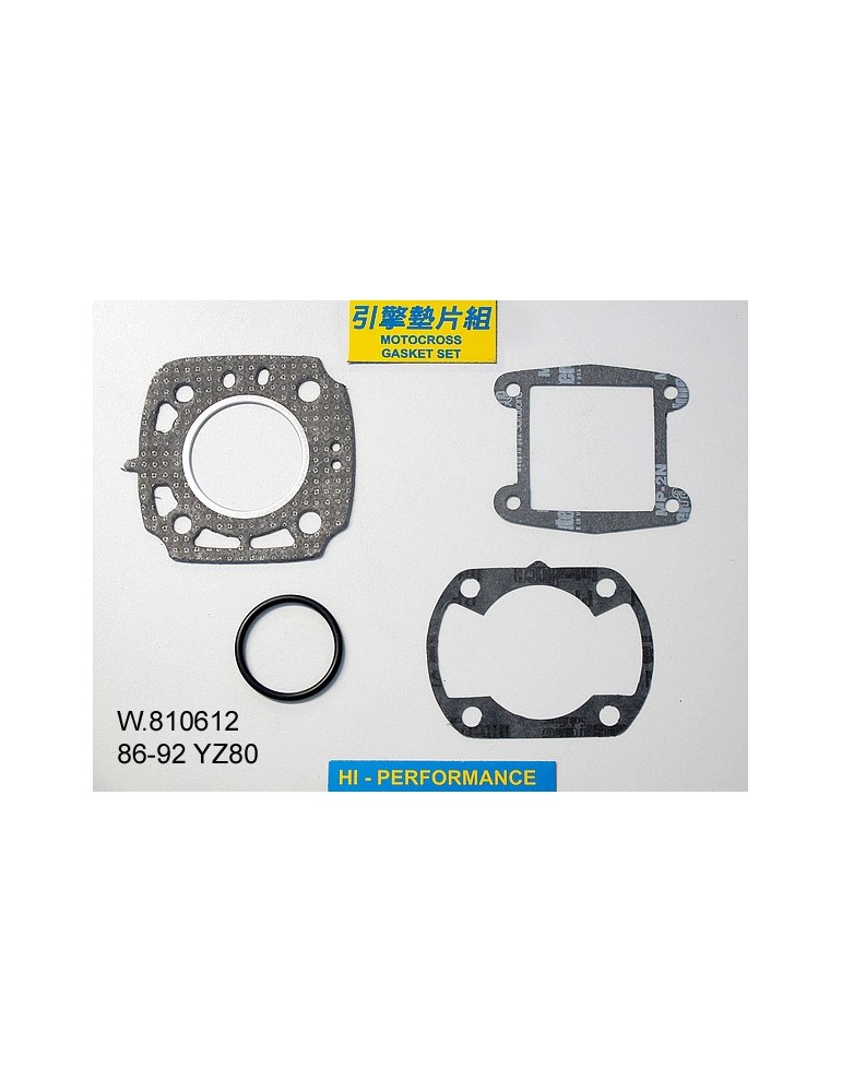 80 YZ Pochette de joints haut moteur