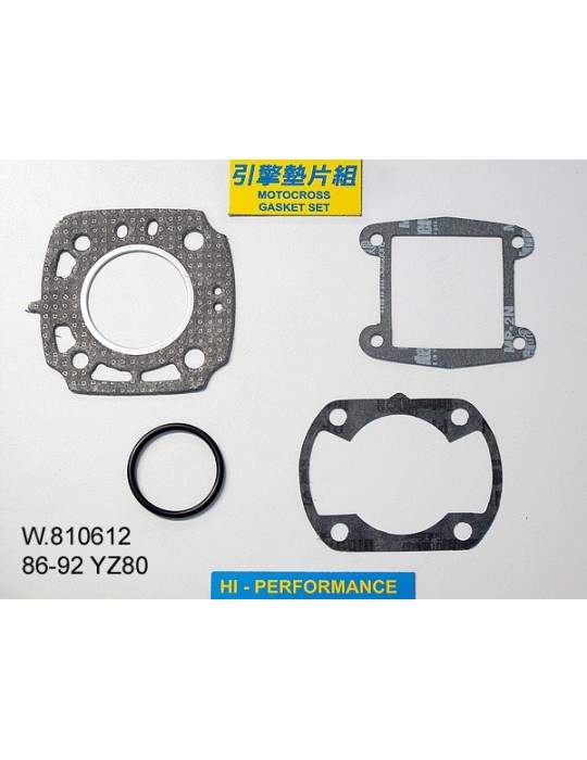 80 YZ Pochette de joints haut moteur