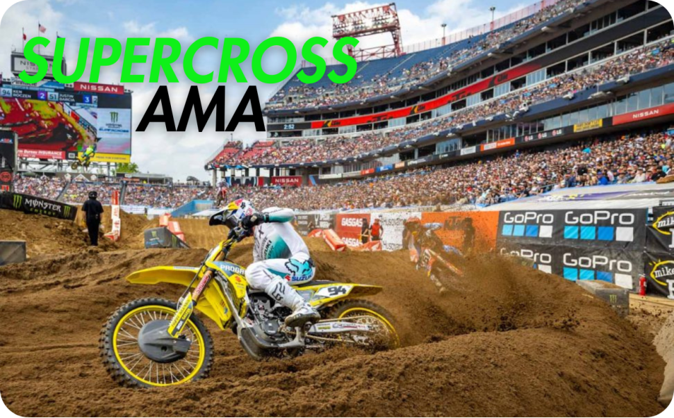 AMA Supercross : le championnat US qui fait rêver les pilotes du monde entier AMA Supercross : le championnat US qui fait rêver les pilotes du monde entier